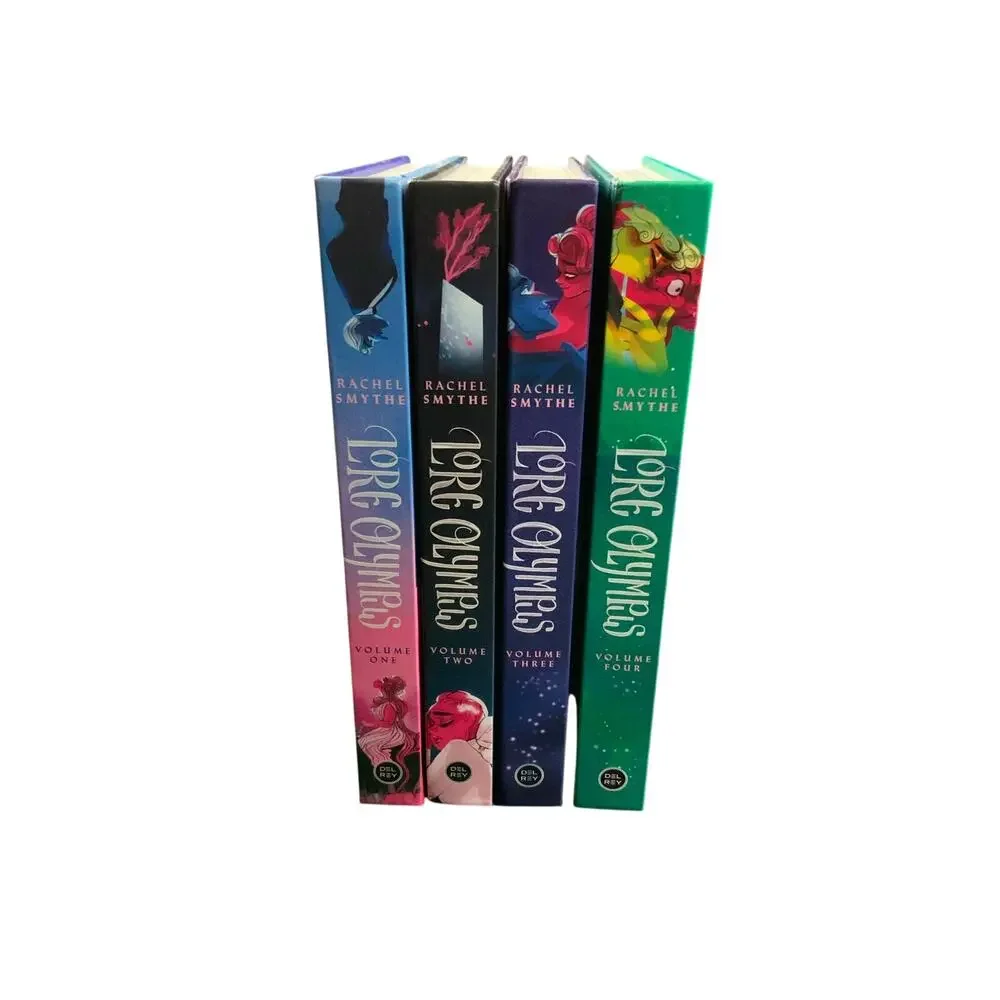 Lore Olympus Volumes 1-4 Hardcover Book Set Rachel Smythe Graphic Novels NEW
